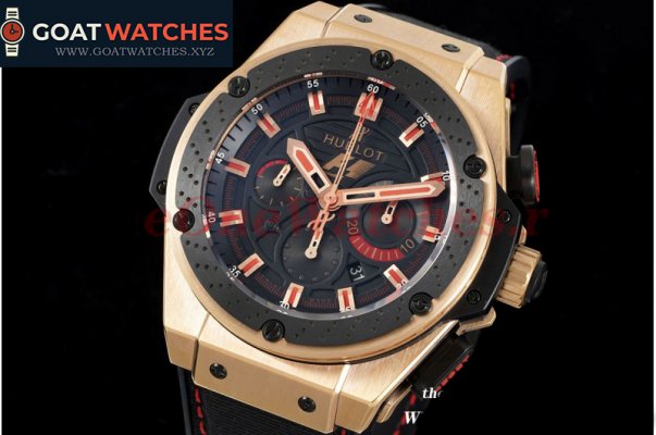 Hublot - Big Bang Ferrari F1 48mm Black/Red RG/LE V6 HUB4100