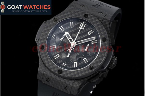 Hublot - Big Bang Evolution Carbon Fiber Chronograph 44mm Blk/RU V6 HUB4100