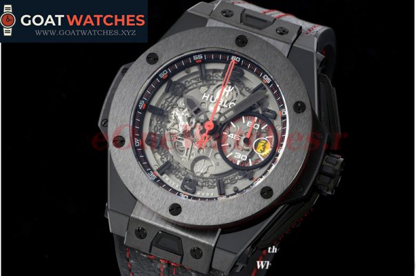 Hublot - Big Bang Ferrari 45mm Ceramic/TI Grey/LE V6 HUB1288