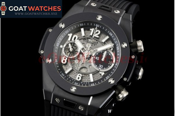 Hublot - Big Bang Unico 44mm Ceramic/RU Skeleton dial ZF A1280