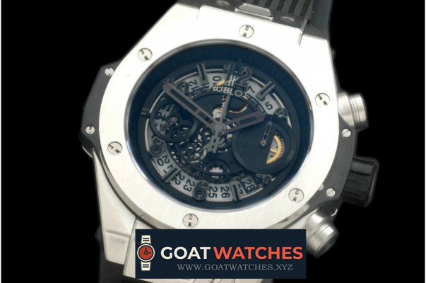 Hublot - Big Bang Unico SS/RU Skeleton Asian 7750