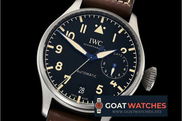 IWC - Big Pilot Heritage IW510301 SS/LE Black ZF A52110