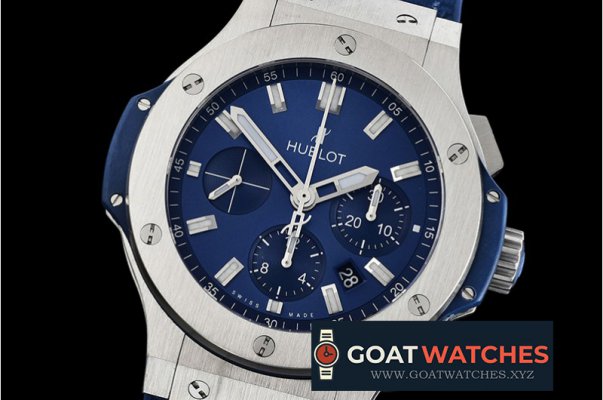 Hublot - Big Bang Evolution 44mm SS/LE/RU Blue V6F A7750 Mod