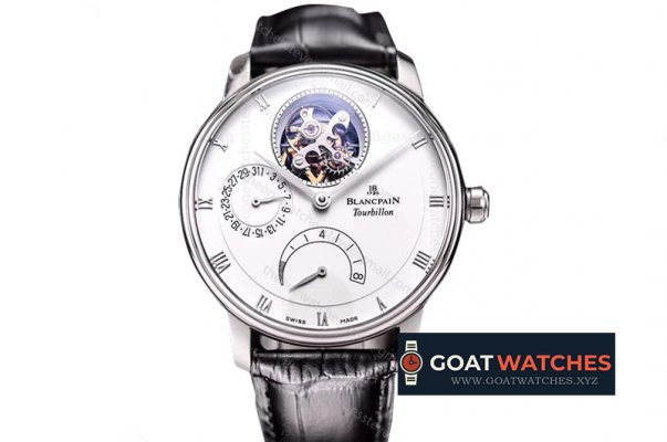 Blancpain - Villeret Tourbillon 8 Jours V2 SS/LE Wht/Rm JBF A.Tourb