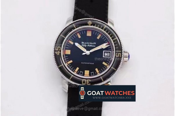 Blancpain - Fifty Fathoms Barakuda Re-Edn SS/RU Black/Stk ZF CAL.1151