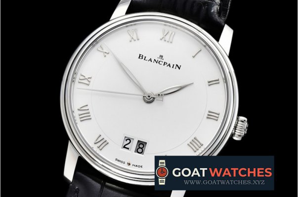 Blancpain - Blancpain Villeret Grande Date SS/LE White Num MY9015