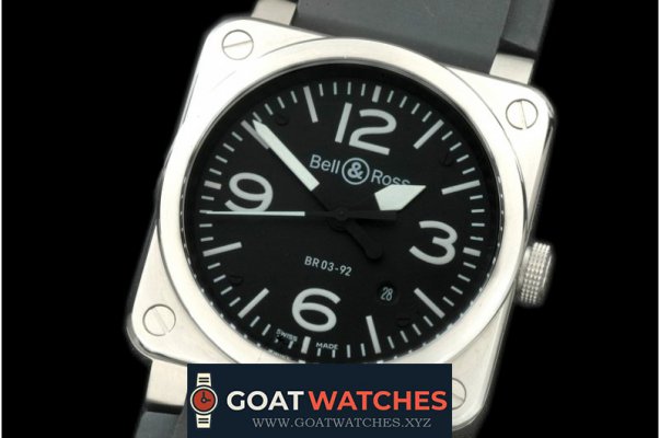 Bell & Ross - BR03-92 SS/RU M-9015