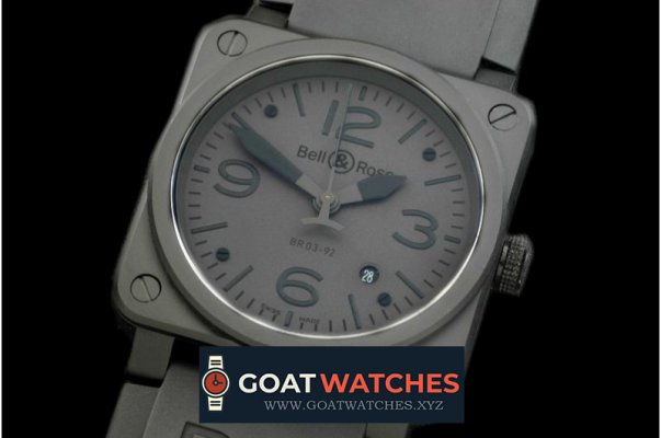 Bell & Ross - BR03-92 PVD/RU Grey Jap M-9015