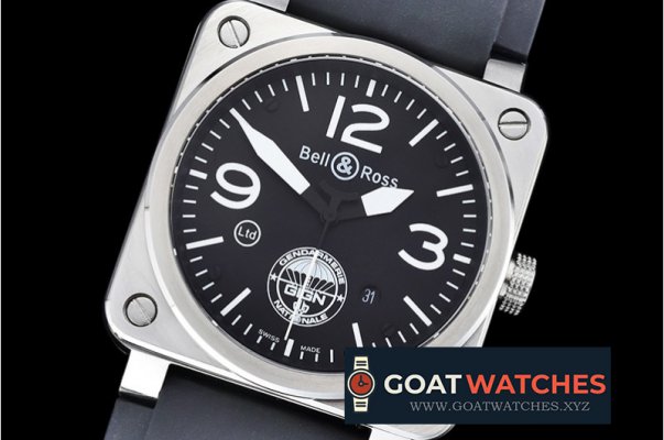 Bell & Ross - BR03-92 Gendarmerie GIGN Ed. SS/RU Black Miyota 9015