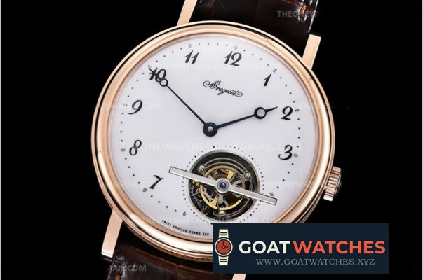 Breguet - Classique Tourbillon 5367 RG/LE Wht/Num R8F Asia Tourb