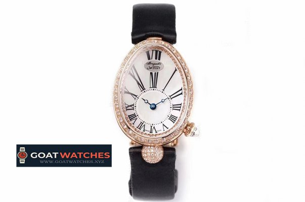 Breguet - Reine de Naples 8928 RG/LE MOP Wht/Rm ZF Jap 6T51