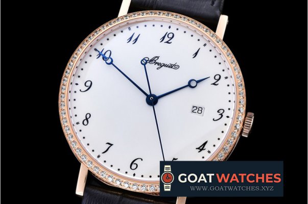 Breguet - Classique 5177 RG/LE Diams White A2892