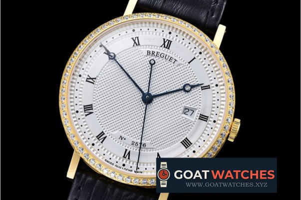 Breguet - Breguet Classique Ref.5177 Diams YG/LE White A2892 Mod