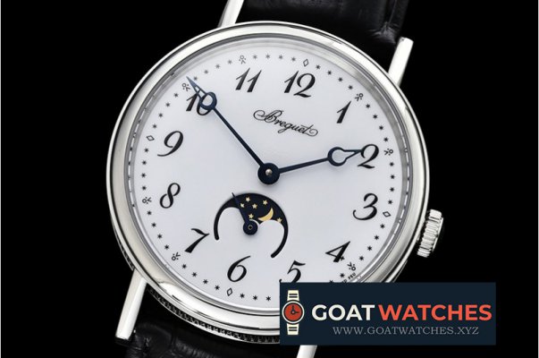 Breguet - Breguet Classique MoonPhase SS/LE White MY9015 Mod