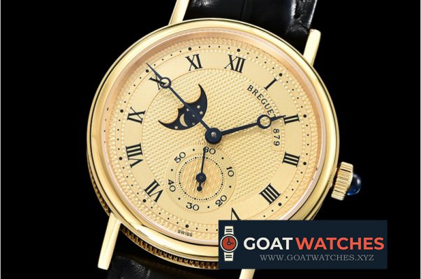 Breguet - Classique MoonPhase Ref.3300 YG/LE Gold MY9015 Mod