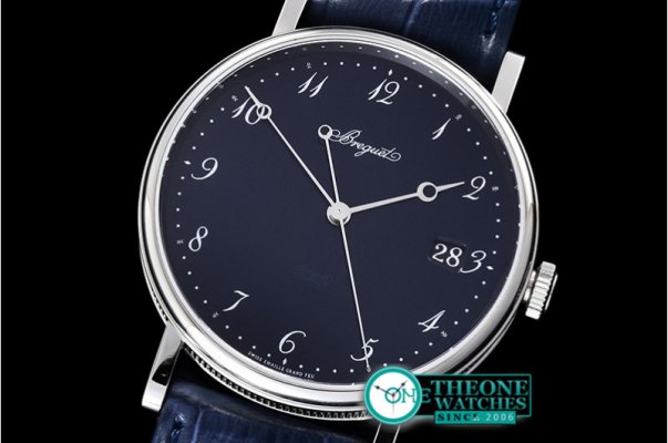 Breguet - Classique Ref.5177 SS/LE Blue/Num MY9015 Mod