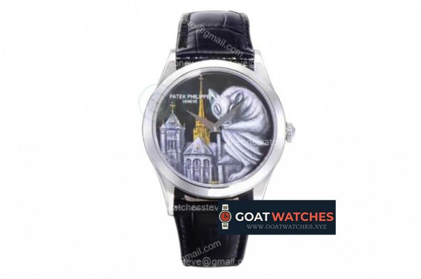 Patek Philippe - Calatrava 5077P SS/LE Black/Wht FLF Cal240