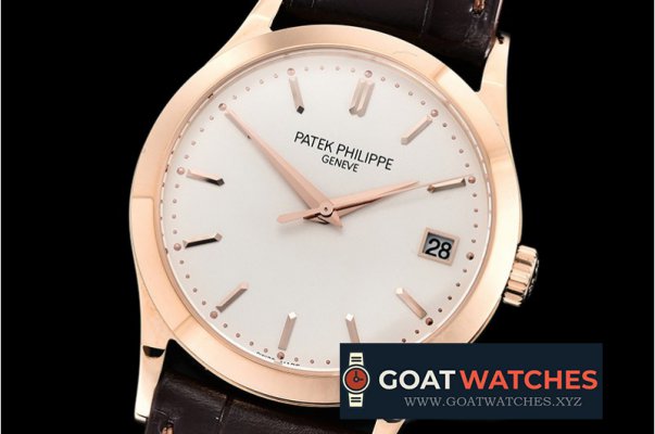 Patek Philippe - Calatrava 5296R RG/LE Ivory/Stk ACF MY9015 Mod