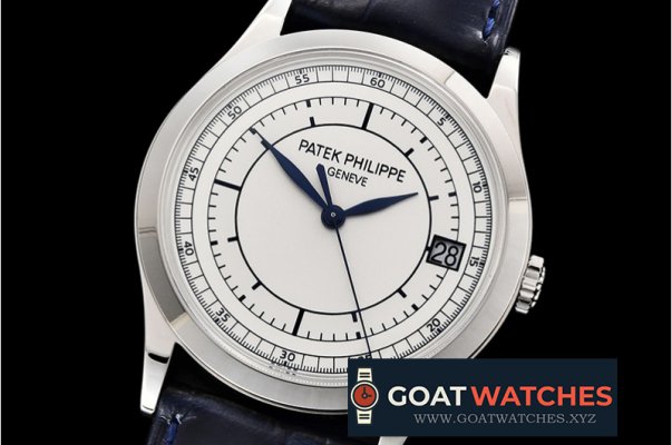 Patek Philippe - Calatrava 5296G SS/LE White/Blue ZF 1:1 MY9015 Mod