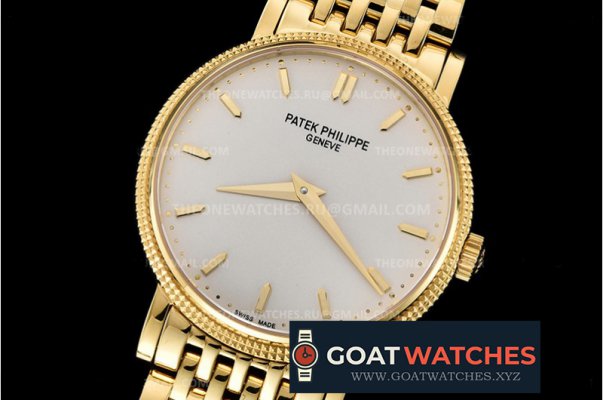 Patek Philippe - Calatrava 5120J YG/YG White Stk Asia 21J Mod Cal.240