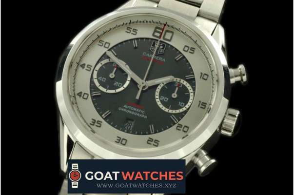 Tag Heuer - Carrera 1887 Chrono SS/SS White/Grey A-7750