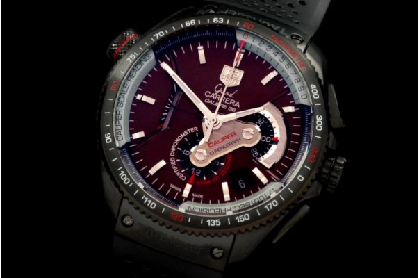 Tag Heuer - Grand Carrera Calibre 36 DLC/TI/RU Brown A-7750