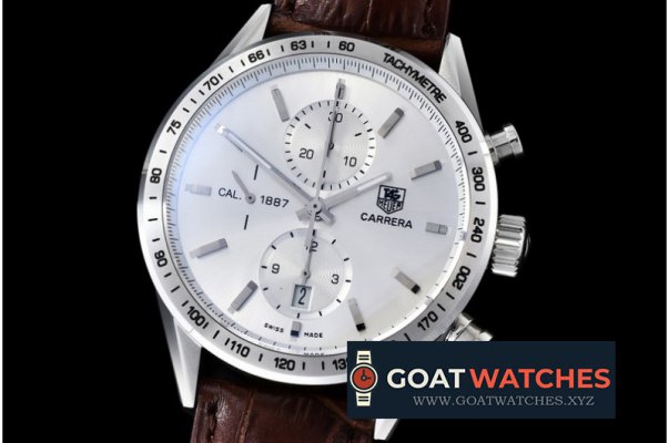 Tag Heuer - Tag Carrera Ref. 1887 SS/LE White Asia 7750