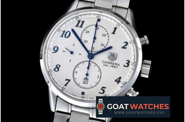 Tag Heuer - Tag Carrera 1887 SS/SS White Asia 7750