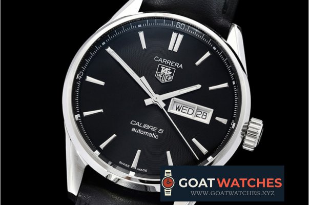 Tag Heuer - Carrera Calibre 5 Automatic SS/LE Black ANF Asia 2824