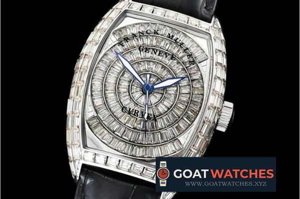 Franck Muller - Casablanca Mens Diams Baug. SS/LE Diam Asia 2824