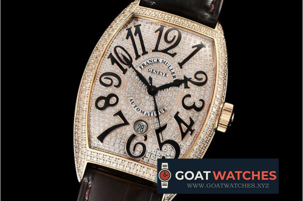 Franck Muller - Casablanca 8880 Automatique RG/LE Full Diam GF Asia 2824