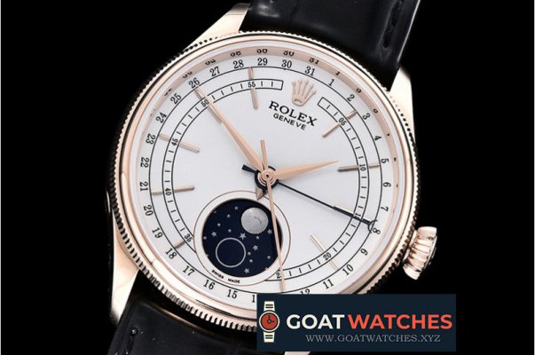 Rolex - Cellini 50535 Moonphase RG/LE RXW Asia 2824