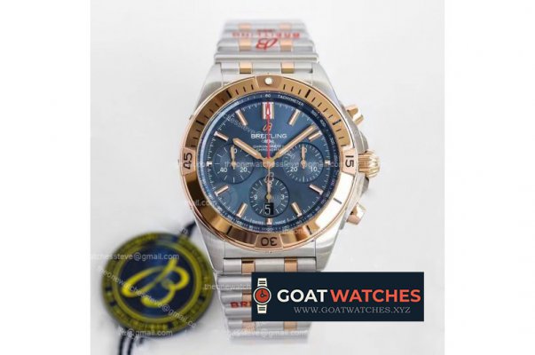 Breitling Chronomat B01 blue RS/SS 42mm GF Asia-7750