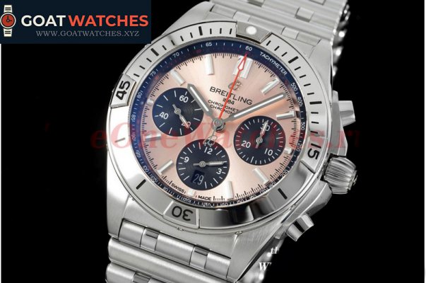 Breitling - Chronomat B01 42MM SS/SS Champagne/Stk TF A7750