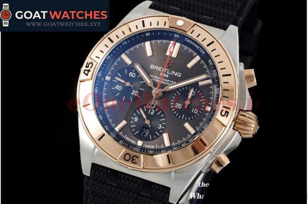 Breitling - Chronomat B01 42MM SS/RU Grey/Stk TF A7750