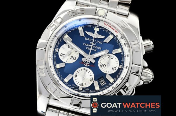 Breitling - Chronomat B01 SS/SS Blue/Stick GF Asia 7750 Mod