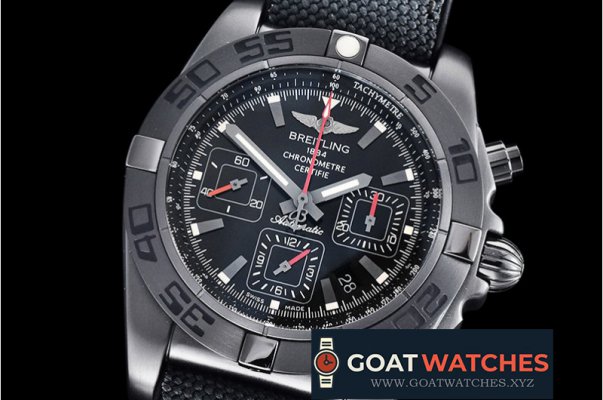 Breitling - Chronomat B01 DLC/RU Black/Stick GF Asia 7750 Mod