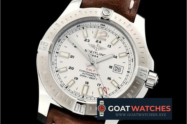 Breitling - Colt Automatic 42mm SS/LE White ANF Asia 2836