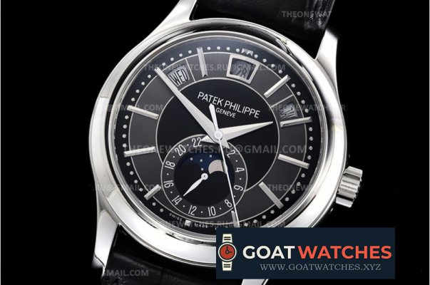 Patek Philippe - Annual Cal Moonphase Ref.5205 SS/LE Blk GRF V2 MY9015