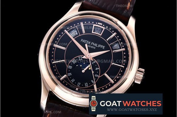 Patek Philippe - Annual Cal Moonphase Ref.5205R RG/LE Blk GRF V2 MY9015