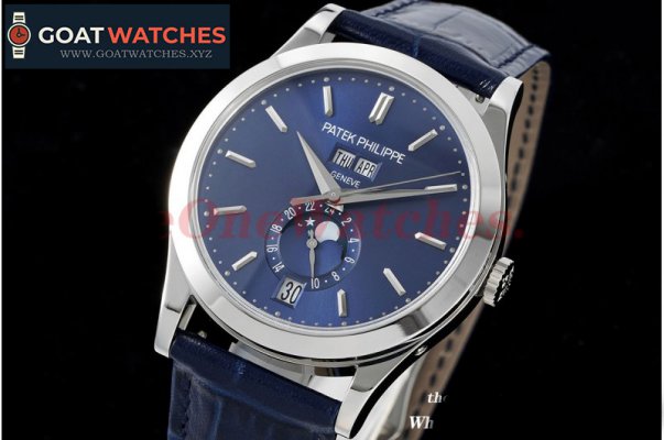 Patek Philippe - Annual Cal. Moonphase Ref.5396 SS/LE Blue/St ZF A324