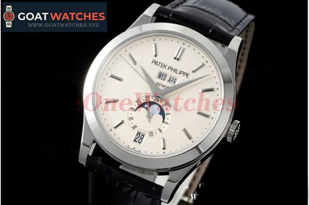 Patek Philippe - Annual Cal. Moonphase Ref.5396 SS/LE White/St ZF A324