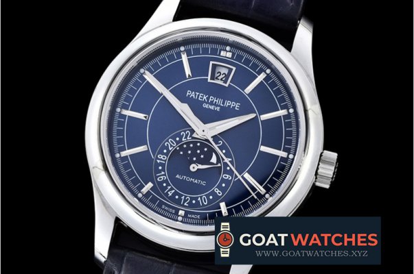 Patek Philippe - Annual Calendar MoonPhase 5205G Blue MY9015 Cal324