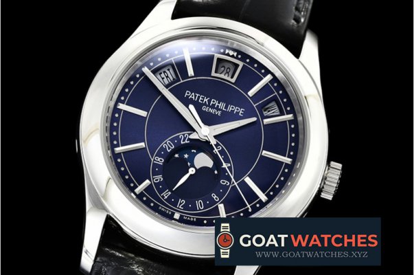 Patek Philippe - Annual Cal. Moonphase Ref.5205 SS/LE Blue KMF MY9015