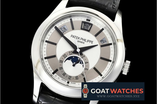 Patek Philippe - Annual Cal. Moonphase Ref.5205 SS/LE White KMF MY9015