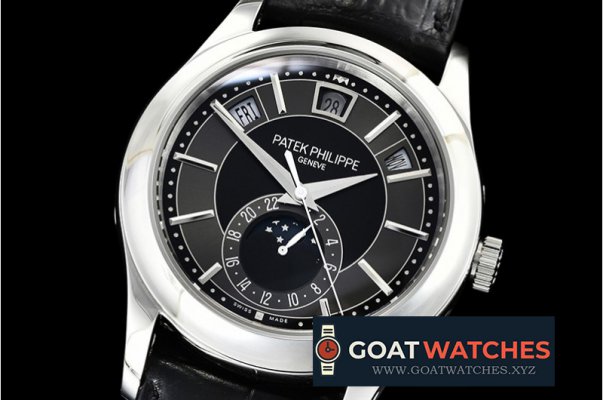 Patek Philippe - Annual Cal. Moonphase Ref.5205 SS/LE Black KMF MY9015