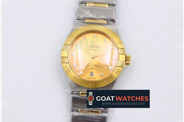 Omega - Constellation Ladies 29mm YG/SS Yellow TWSF 8700