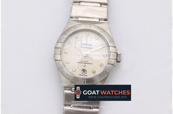 Omega - Constellation Ladies 29mm SS/SS Creamy-white Dm TWSF 8700