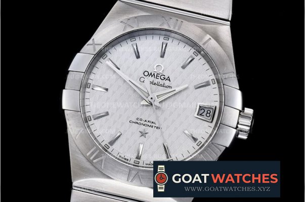 Omega - Constellation Co-Axial 38mm SS/SS White VSF Asia 8500