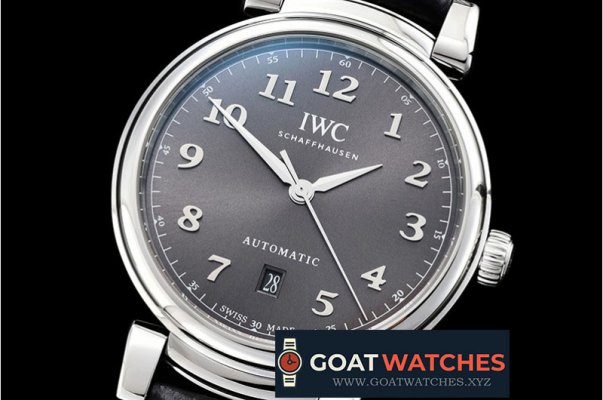 IWC - Da Vinci IW356602 SS/LE Grey TWF Asia 2892